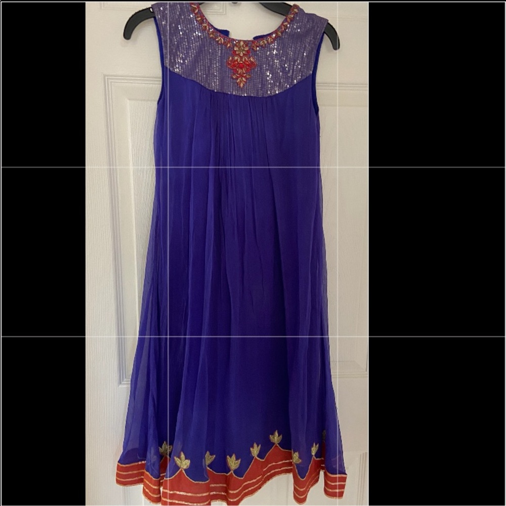 kids blue shalwar kameez